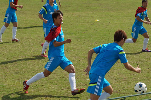 U-21日本代表 練習