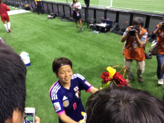 女子Ｗ杯日本対スイス